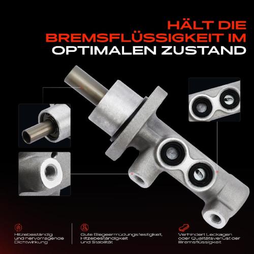 1x Hauptbremszylinder Bremszylinder für Nissan Micra III K12 Note E11 NE11 Renault Clio III Modus Bild 1x Hauptbremszylinder Bremszylinder für Nissan Micra III K12 Note E11 NE11 Renault Clio III Modus