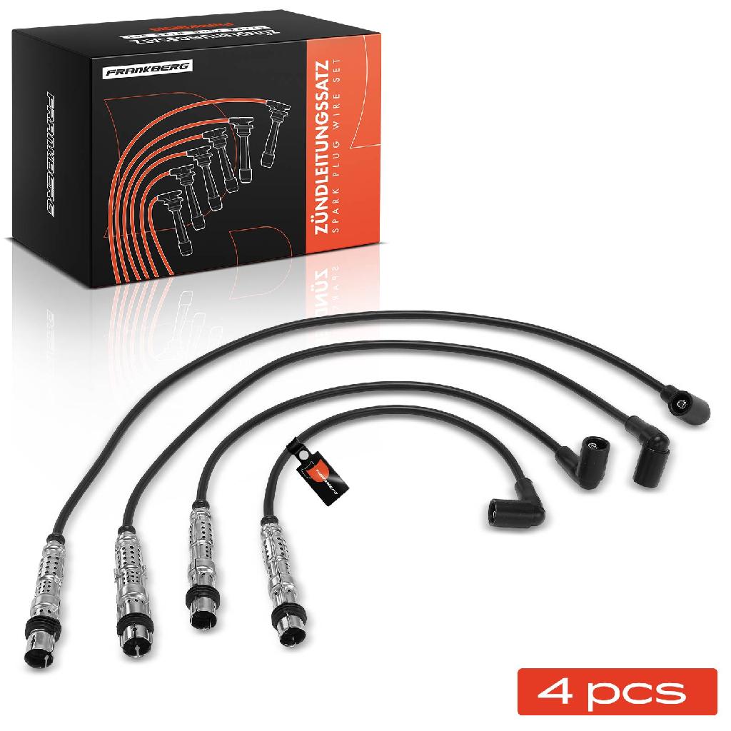 4x Zündleitungssatz Zündkabel für VW Golf New Beetle Bora Variant Skoda Octavia