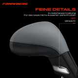 1x Außenspiegel Rechts für Peugeot 207 207 CC 207 SW WA WC WD WK 1.4L 1.6L 2006-2015