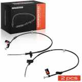 2x Seilzug Feststellbremse Hinterachse beidseitig für Opel Agila (A) H00 Suzuki 2000-2007