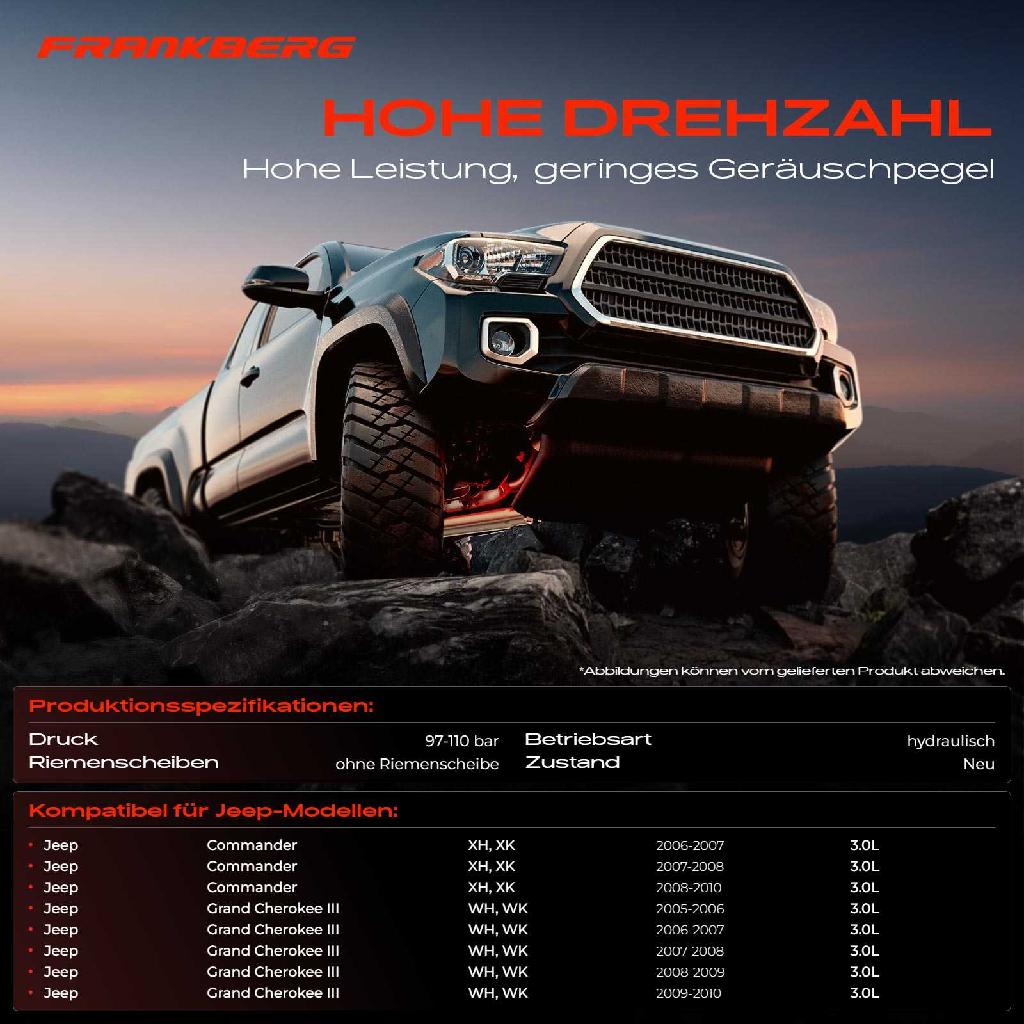 1x Servopumpe hydraulisch für Jeep Commander XK Grand Cherokee III WH 2007-2009