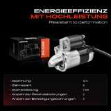 1x Anlasser Starter für Mazda 323 C V F VI S Demio MX-3 MX-5 II Xedos 6 1.5L 1.8L 1.3L 1.6L 1993-2005