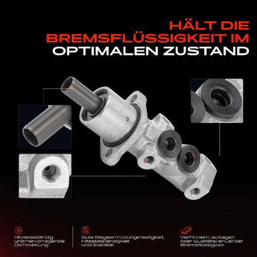 1x Hauptbremszylinder Bremszylinder für Peugeot 205 I II 1983-1998 1.0L-1.9L Bild 1x Hauptbremszylinder Bremszylinder für Peugeot 205 I II 1983-1998 1.0L-1.9L