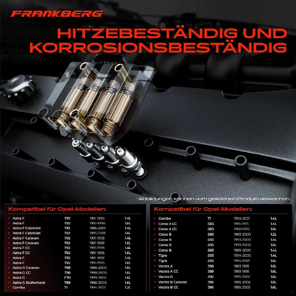 1x Zündmodul Zündspule für Opel Astra F Cabriolet Caravan CC Kasten/Kombi G Stufenheck Combo Kasten/MPV