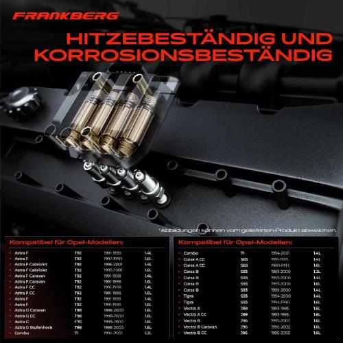 Frankberg 1x Z ndmodul Z ndspule f r Opel Astra F Cabriolet Caravan CC Kasten/Kombi G Stufenheck Combo Kasten/MPV Bild Frankberg 1x Z ndmodul Z ndspule f r Opel Astra F Cabriolet Caravan CC Kasten/Kombi G Stufenheck Combo Kasten/MPV