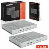 2x Innenraumfilter Aktivkohle für Peugeot 508 I 8D 8E 2010-2018 2.2L 96716537