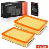 2x Luftfilter Filtereinsatz für Renault Laguna DT0/1 BT0/1 KT0/1 Latitude L70