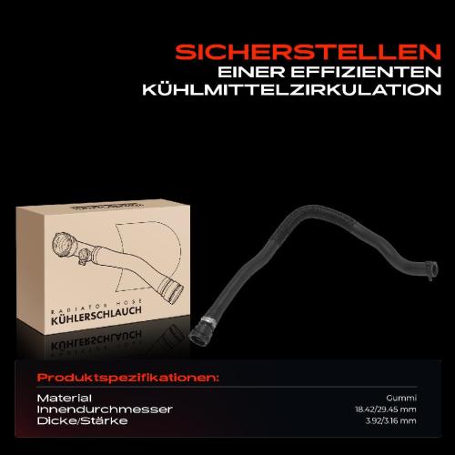 1x Kühlerschlauch Kühlwasserschlauch für BMW 1er E81 E82 E87 E88 3er E90 E91 E92 E93 316-335 X1 E84 Bild 1x Kühlerschlauch Kühlwasserschlauch für BMW 1er E81 E82 E87 E88 3er E90 E91 E92 E93 316-335 X1 E84