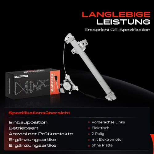 1x Fensterheber Vorne Links für Hyundai Getz TB 2002-2009 Bild 1x Fensterheber Vorne Links für Hyundai Getz TB 2002-2009