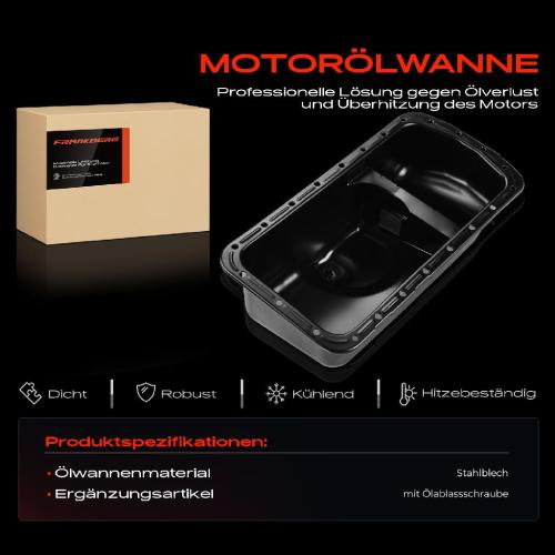 Frankberg 1x Ölwanne Motorölwanne für Citroën Jumper Peugeot Boxer 1999-2006 1.9L 2.0L Bild Frankberg 1x Ölwanne Motorölwanne für Citroën Jumper Peugeot Boxer 1999-2006 1.9L 2.0L