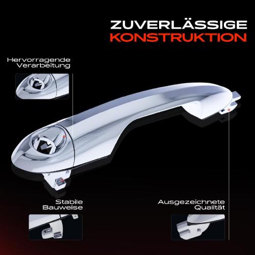 1x Türgriff Vorne Links außen für Alfa Romeo Mito 955 0.9L 1.2L 1.4L 1.6L 2008-2018 Bild 1x Türgriff Vorne Links außen für Alfa Romeo Mito 955 0.9L 1.2L 1.4L 1.6L 2008-2018