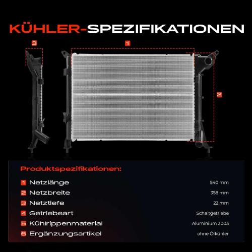 Frankberg 1x Kühler Wasserkühler Motorkühler für MINI Mini R50 R52 R53 1.6L Bild Frankberg 1x Kühler Wasserkühler Motorkühler für MINI Mini R50 R52 R53 1.6L