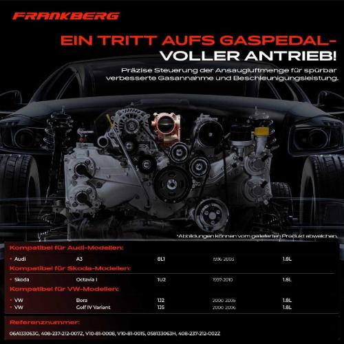 1x Drosselklappe Drosselklappenstutzen für VW Golf IV Bora Audi A3 Skoda Octavia I Bild 1x Drosselklappe Drosselklappenstutzen für VW Golf IV Bora Audi A3 Skoda Octavia I