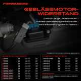 1x Widerstand Vorwiderstand Gebläsemotor für Opel Vectra B CC Caravan J96 1995-2003