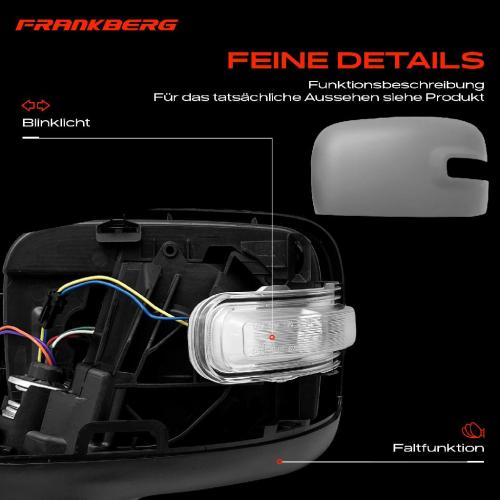 1x Außenspiegel Links für Jeep Renegade SUV B1 BU BV Bj ab 2014 Bild 1x Außenspiegel Links für Jeep Renegade SUV B1 BU BV Bj ab 2014