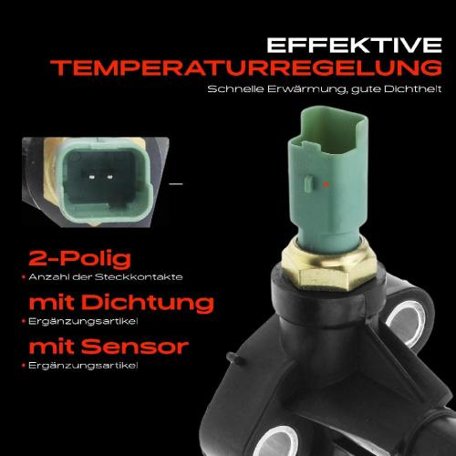 Frankberg 1x Thermostat Kühlmittel für Fiat Doblo Palio Panda Lancia Ypsilon 1991-2012 Bild Frankberg 1x Thermostat Kühlmittel für Fiat Doblo Palio Panda Lancia Ypsilon 1991-2012
