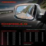 1x Spiegelglas Außenspiegel rechts für BMW 3er E30 E36 5er E34 7er E32 1982-2000