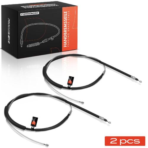 2x Seilzug Feststellbremse Hinterachse beidseitig für Renault Megane II Coupé-Cabriolet Bild 2x Seilzug Feststellbremse Hinterachse beidseitig für Renault Megane II Coupé-Cabriolet