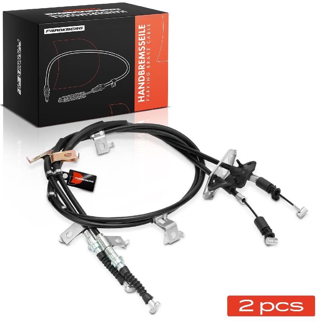1x Seilzug Feststellbremse Hinterachse beidseitig für Mazda 6 Hatchback Station Wagon GY GG