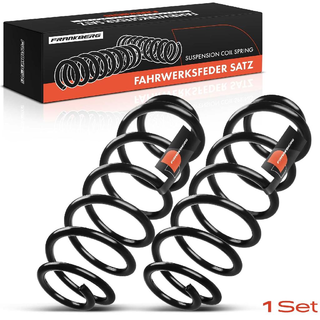 2x Fahrwerksfeder Hinterachse für VW Golf Bora New Beetle Seat Toledo Skoda Octavia 1996-2019