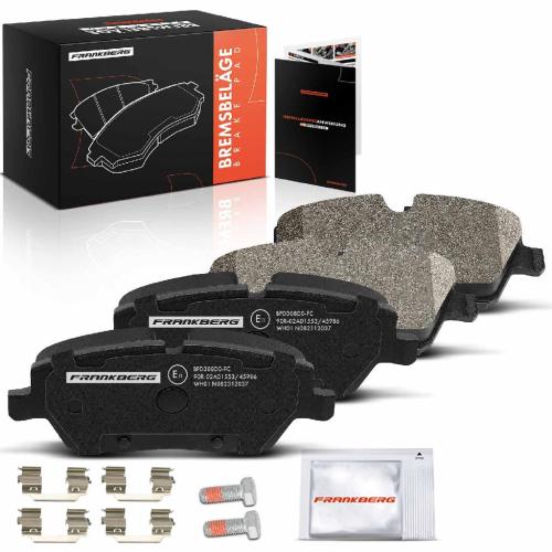 4x Bremsbeläge Vorderachse für BMW E81 E87 E88 E82 F45 I01 MINI F55 F56 R56 2004-2025 Bild 4x Bremsbeläge Vorderachse für BMW E81 E87 E88 E82 F45 I01 MINI F55 F56 R56 2004-2025