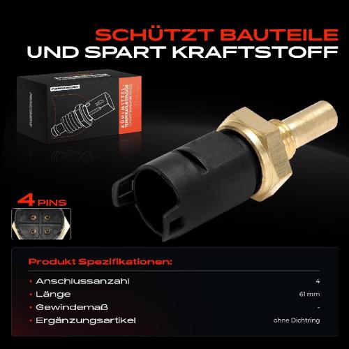 1x Temperaturgeber Kühlmittel für BMW 3er E36 5er E39 7er E38 X5 E53 Z3 Land Rover Bild 1x Temperaturgeber Kühlmittel für BMW 3er E36 5er E39 7er E38 X5 E53 Z3 Land Rover