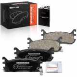 Frankberg 4x Bremsbeläge Hinterachse für Mazda MX-5 I II NA NB 1.6L 1.8L 1990-2003 1990-2003