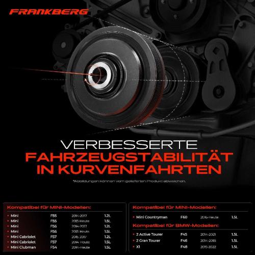 1x Riemenscheibe Kurbelwelle für MINI Mini Cabriolet F55 F56 F57 F60 Bild 1x Riemenscheibe Kurbelwelle für MINI Mini Cabriolet F55 F56 F57 F60