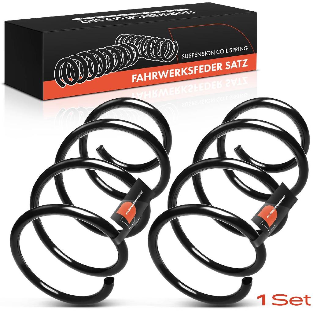 Frankberg 2x Fahrwerksfeder Vorderachse für BMW 6er E63 4.4L 2004-2005