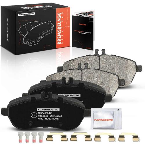 4x Bremsbeläge Vorderachse für Mercedes-Benz W204 C204 S204 W212 A207 C207 S212 R172 2007-2025 Bild 4x Bremsbeläge Vorderachse für Mercedes-Benz W204 C204 S204 W212 A207 C207 S212 R172 2007-2025