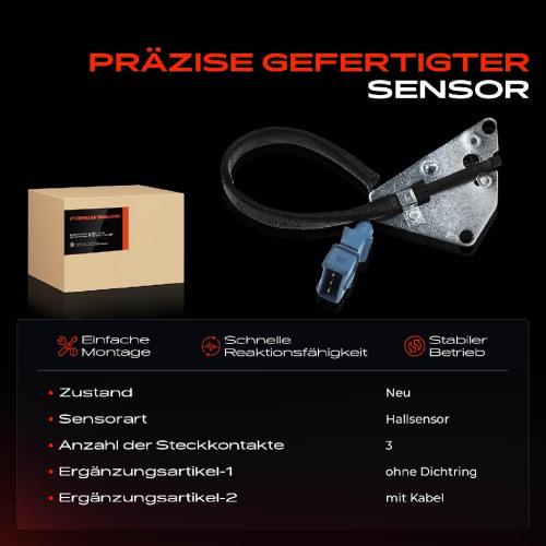 1x Nockenwellenposition Sensor für Fiat Barchetta Bravo Coupe Marea Stilo Punto 1.8L Bild 1x Nockenwellenposition Sensor für Fiat Barchetta Bravo Coupe Marea Stilo Punto 1.8L