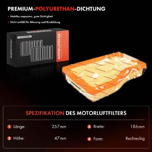 2x Luftfilter Filtereinsatz für Mercedes-Benz A-Klasse W177 B-Klasse W247 CLA GLA 1.3L Bild 2x Luftfilter Filtereinsatz für Mercedes-Benz A-Klasse W177 B-Klasse W247 CLA GLA 1.3L