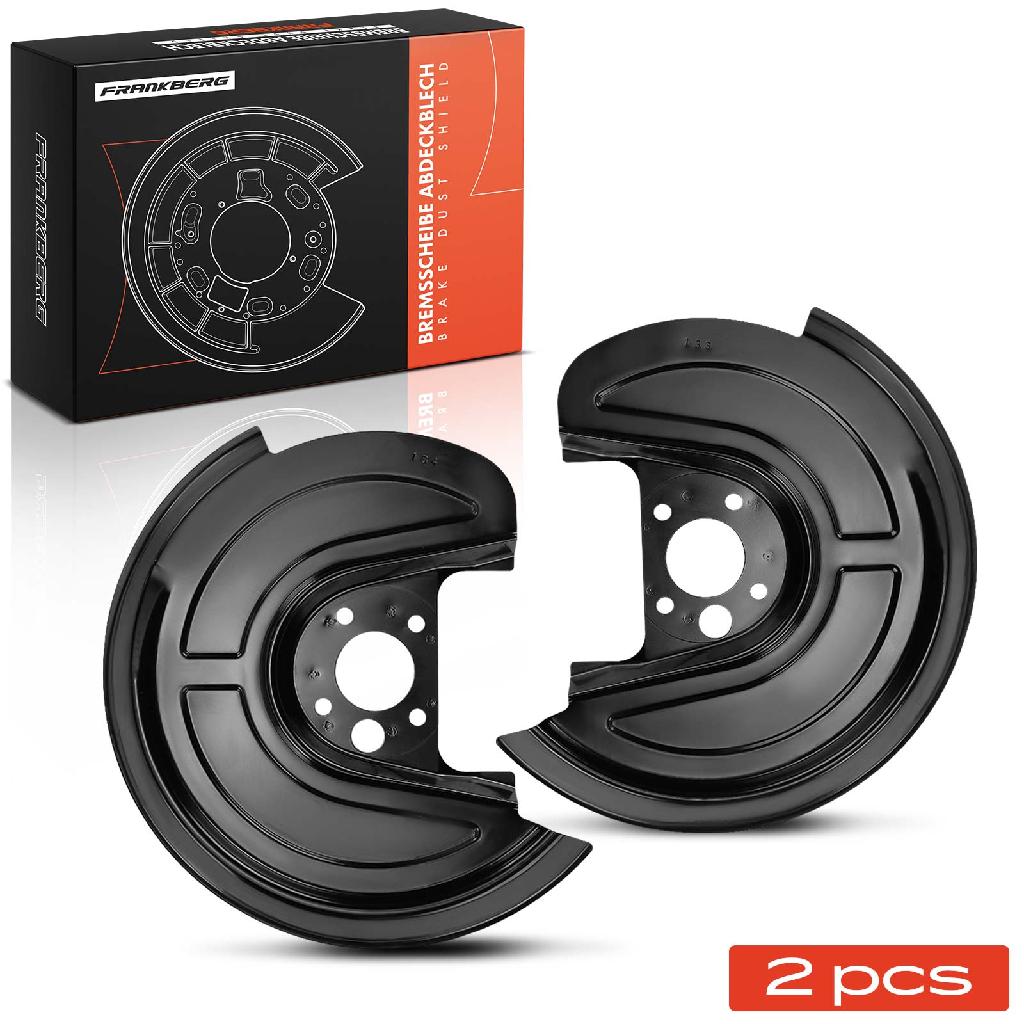 2x Ankerblech Bremsscheibe Hinterachse Beidseitig für VW Golf 4 Bora Audi A3 TT Seat Leon Skoda