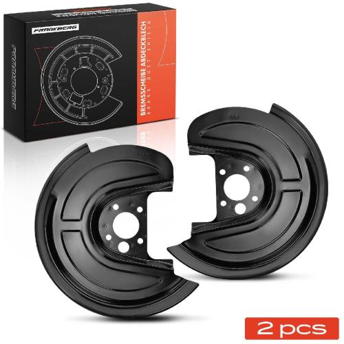 2x Ankerblech Bremsscheibe Hinterachse Beidseitig für VW Golf 4 Bora Audi A3 TT Seat Leon Skoda Bild 2x Ankerblech Bremsscheibe Hinterachse Beidseitig für VW Golf 4 Bora Audi A3 TT Seat Leon Skoda