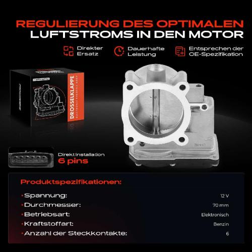 1x Drosselklappe Drosselklappenstutzen für Volvo S60 S80 II V60 I XC60 XC70 II 3.0L Bild 1x Drosselklappe Drosselklappenstutzen für Volvo S60 S80 II V60 I XC60 XC70 II 3.0L