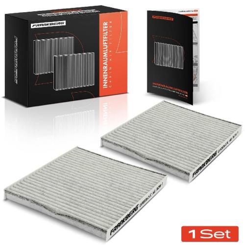 2x Innenraumfilter Aktivkohle für Fiat 500 Panda 169 Ford KA Lancia Ypsilon Bild 2x Innenraumfilter Aktivkohle für Fiat 500 Panda 169 Ford KA Lancia Ypsilon