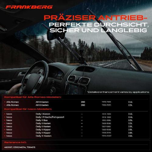 1x Wischermotor Scheibenwischermotor Vorne für Iveco Daily II Kipper Alfa Romeo Bild 1x Wischermotor Scheibenwischermotor Vorne für Iveco Daily II Kipper Alfa Romeo