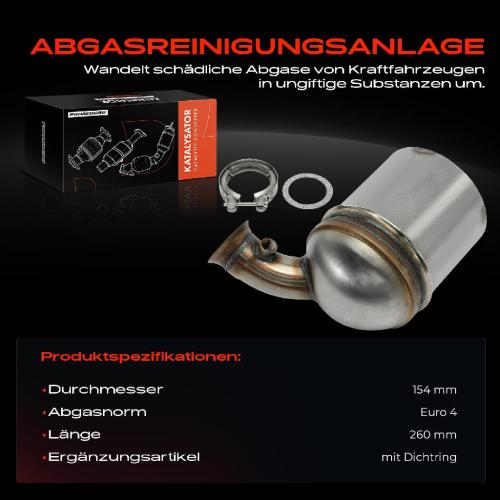 1x Partikelfilter für Citroën C3 DS3 Peugeot 206 207 208 Bild 1x Partikelfilter für Citroën C3 DS3 Peugeot 206 207 208