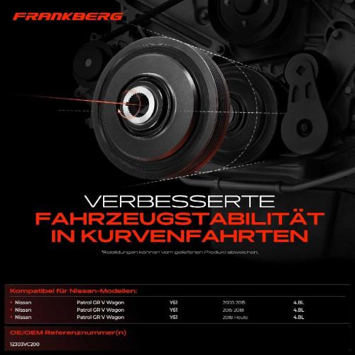 1x Riemenscheibe Kurbelwelle für Patrol GR V Wagon Y61 4.8L 2004-2008 Bild 1x Riemenscheibe Kurbelwelle für Patrol GR V Wagon Y61 4.8L 2004-2008