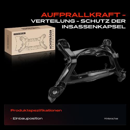 1x Achskörper Achsträger Motorträger Hinterachse für Mercedes-Benz C-Klasse CLK W202 S202 C208 R170 Bild 1x Achskörper Achsträger Motorträger Hinterachse für Mercedes-Benz C-Klasse CLK W202 S202 C208 R170