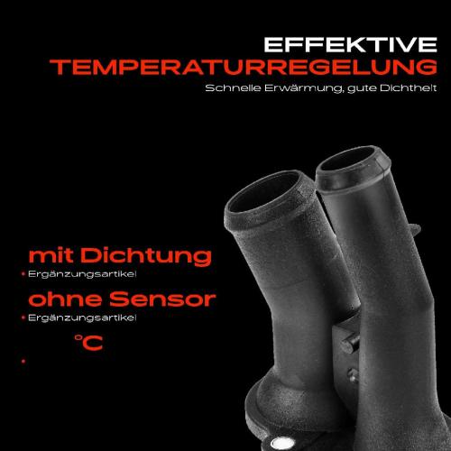 Frankberg 1x Thermostat K hlmittel f r Ford Fiesta V JD JH Focus II Fusion JU Mondeo IV BA7 Bild Frankberg 1x Thermostat K hlmittel f r Ford Fiesta V JD JH Focus II Fusion JU Mondeo IV BA7