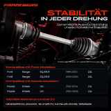 1x Antriebswelle Vorderachse Rechts für Ford Ranger EQ ER R Mazda B-Serie UN 2.5L