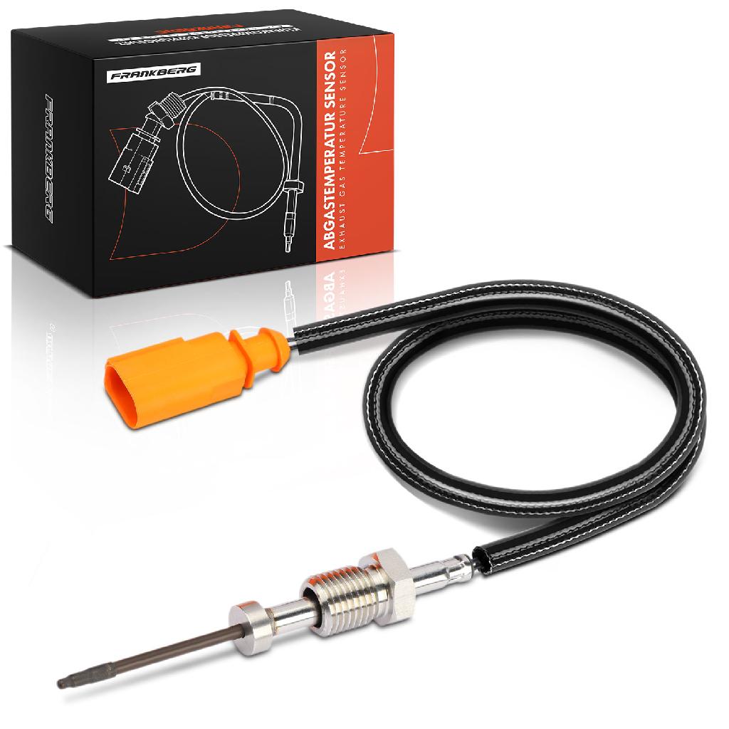 Frankberg 1x Abgastemperatursensor f r VW Caddy Audi A3 Seat Leon Skoda Octavia IV Superb III