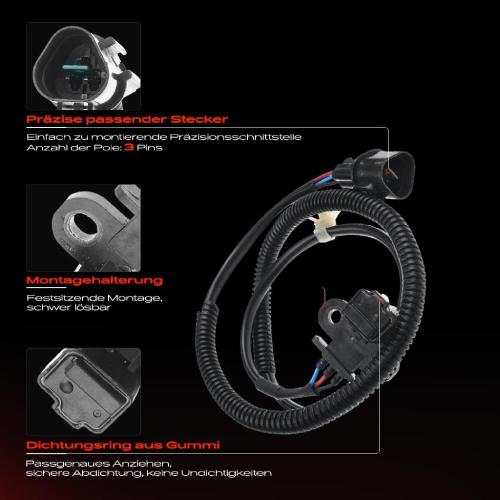 1x Kurbelwellensensor Impulsgeber für Mitsubishi Pajero II 3.5L 1994-1997 Bild 1x Kurbelwellensensor Impulsgeber für Mitsubishi Pajero II 3.5L 1994-1997