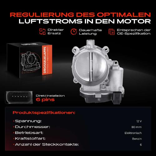1x Drosselklappe Drosselklappenstutzen für Jeep Grand Cherokee Chrysler 300 C Dodge RAM 5.7L 6.4L Bild 1x Drosselklappe Drosselklappenstutzen für Jeep Grand Cherokee Chrysler 300 C Dodge RAM 5.7L 6.4L