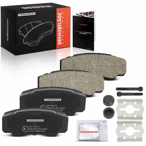 4x Bremsbeläge Hinterachse für Citroën Jumper Bus Kasten Pritsche/Fahrgestell Fiat Ducato Peugeot Boxer Bild 4x Bremsbeläge Hinterachse für Citroën Jumper Bus Kasten Pritsche/Fahrgestell Fiat Ducato Peugeot Boxer