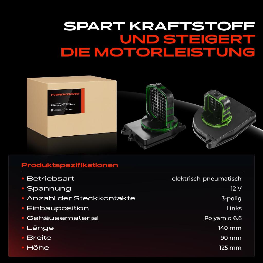 2x Ventil Luftsteuerung Ansaugluft Links Rechts für BMW E81 E87 E90 E93 E92 E91 E60