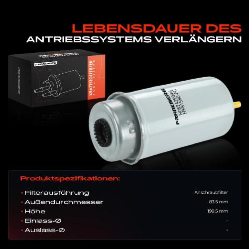 1x Kraftstofffilter für Ford Transit Bus FA FB FC FD FS FZ FF FM FN Bild 1x Kraftstofffilter für Ford Transit Bus FA FB FC FD FS FZ FF FM FN