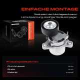 1x Spannrolle Riemenspanner für BMW F20 F22 F23 F30 F31 F34 F35 F80 F82 F98 G02 F85