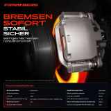 2x Bremssattel Hinterachse für VW Golf VII Passat Arteon Shooting Brake Atlas